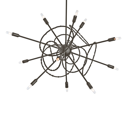 Olympus 12-Light Starburst Pendant (65|131604-SKT-MULT-14)