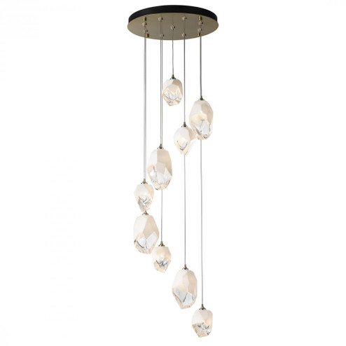 Chrysalis 9-Light Mixed Crystal Pendant (65|131142-SKT-LONG-86-WP0756)