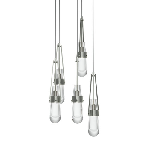 Link 5-Light Clear Glass Pendant (65|131127-SKT-LONG-85-ZM0434)