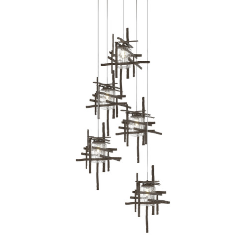 Tura 5-Light Seeded Glass Pendant (65|131126-SKT-LONG-05-II0728)