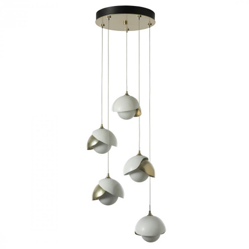 Brooklyn 5-Light Double Shade Pendant (65|131125-SKT-STND-86-02-GG0711)