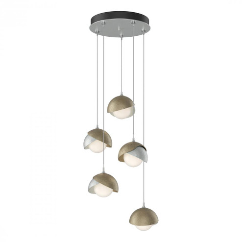 Brooklyn 5-Light Double Shade Pendant (65|131125-SKT-STND-82-84-GG0711)