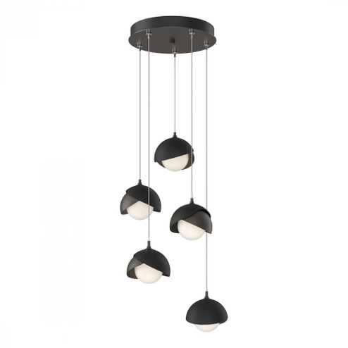 Brooklyn 5-Light Double Shade Pendant (65|131125-SKT-STND-14-10-GG0711)