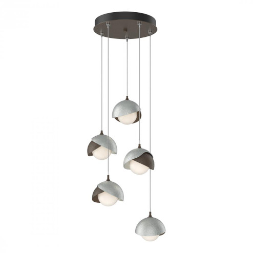 Brooklyn 5-Light Double Shade Pendant (65|131125-SKT-STND-05-82-GG0711)