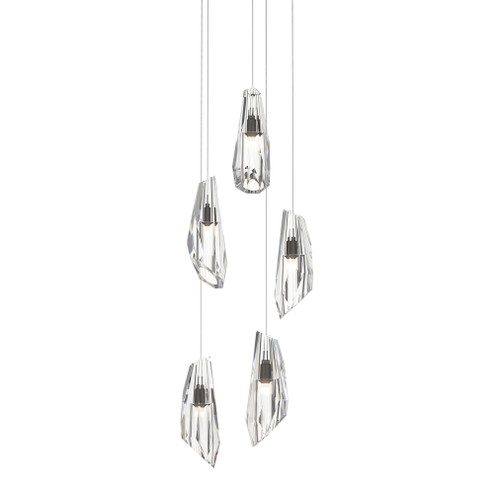 Luma 5-Light Pendant (65|131121-SKT-LONG-20-CR)