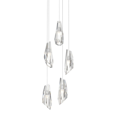 Luma 5-Light Pendant (65|131121-SKT-LONG-02-CR)