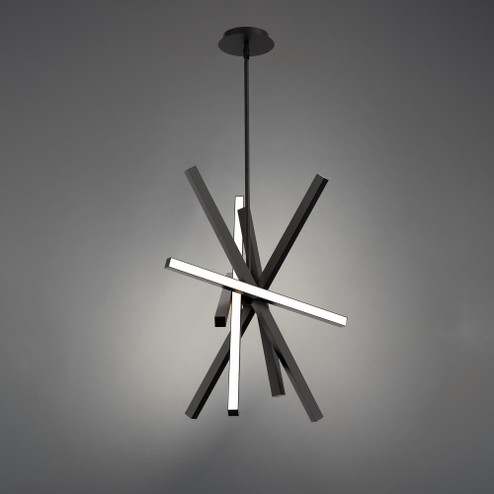 PARALLAX 28IN PENDANT 3000K (16|PD-73128-BK)