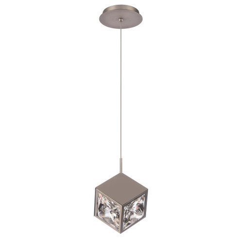 ICE CUBE 8IN MINI PENDANT 3500K (16|PD-29308-BN)
