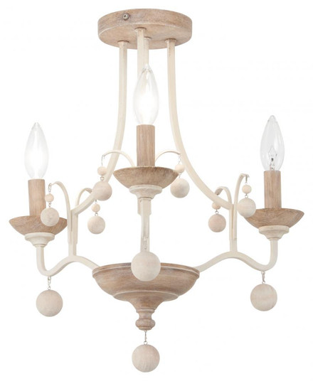 Colonial Charm - 3 Light Semi Flush (10|2662-717)