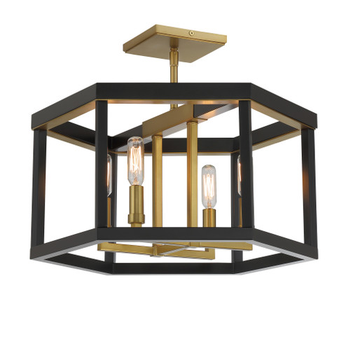 Union Estates - 4 Light Semi Flush (10|2114-726)