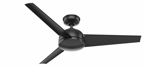 Hunter 52 inch Trimaran Matte Black WeatherMax Indoor / Outdoor Ceiling Fan and Wall Control (4797|59609)