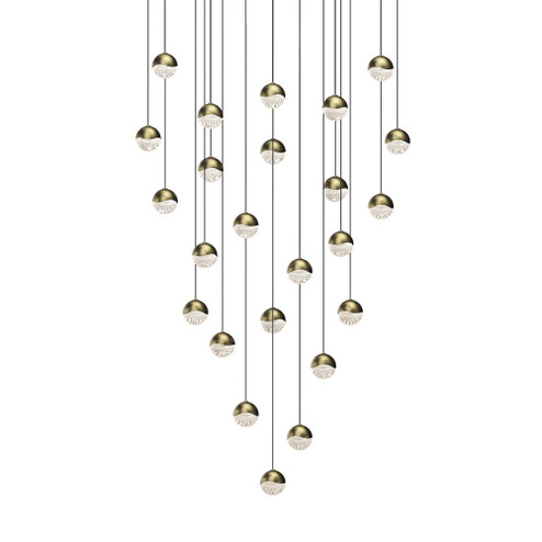 24-Light Round Small LED Pendant (107|2918.14-SML)