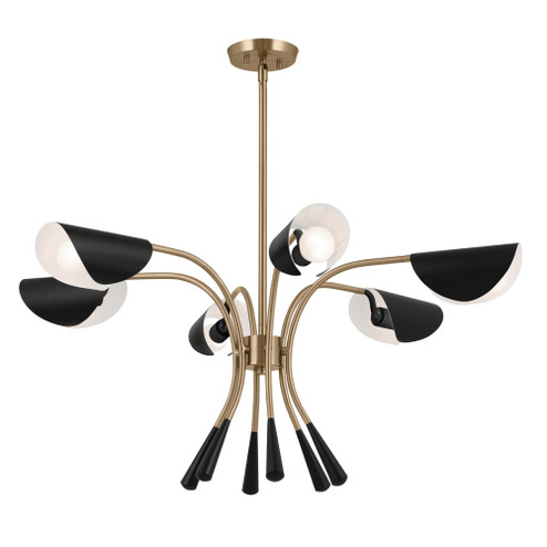 Chandelier 6Lt (10687|52559CPZBK)