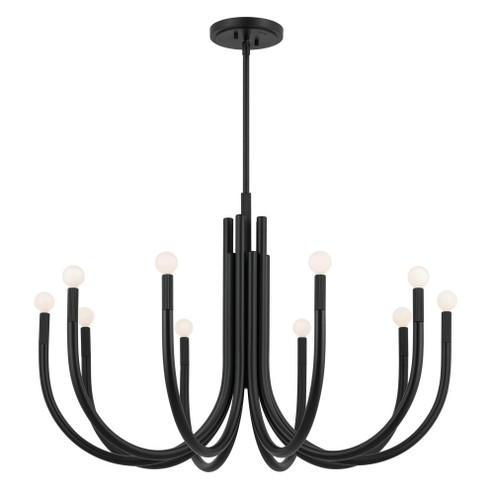 Chandelier 10Lt (10687|52551BK)