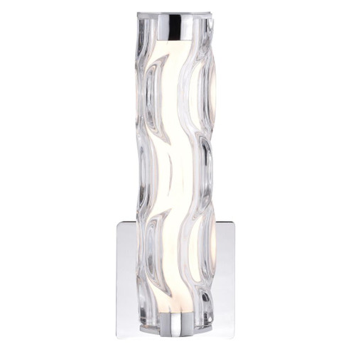Marseille 13 in. H LED Wall Light Chrome (51|W0357)