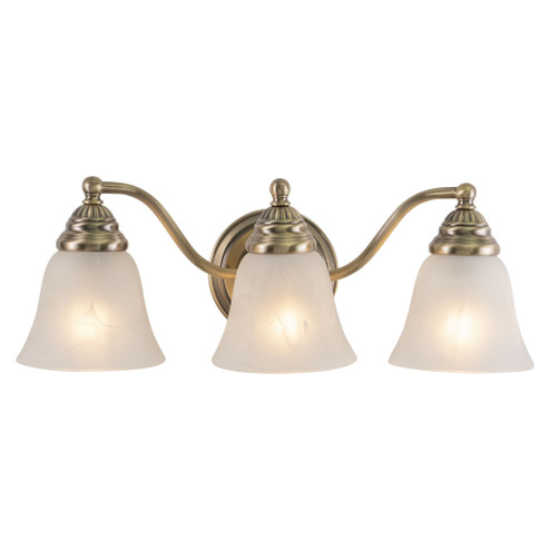 Standford 3 Light Brass Bathroom Vanity Fixture (51|VL35123A)