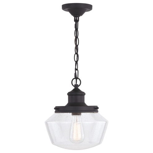 Collins 10 in. W Outdoor Pendant Matte Black (51|T0547)