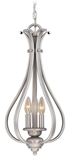 Monrovia 11.25-in Pendant Brushed Nickel (51|PD35459BN)