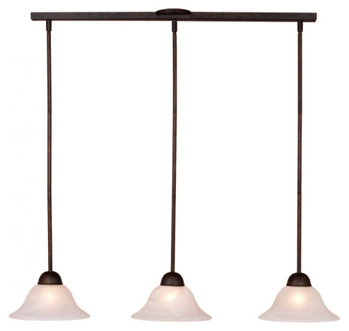 Da Vinci 3L Linear Mini Pendant Oil Burnished Bronze (51|PD5027OBB)