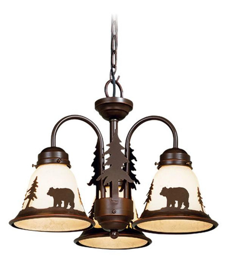 Bozeman 3L LED Fan Kit or Chandelier (Dual Mount) Burnished Bronze (51|LK55716BBZ-C)