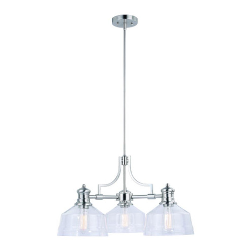 Beloit 3L Chandelier Satin Nickel (51|H0220)