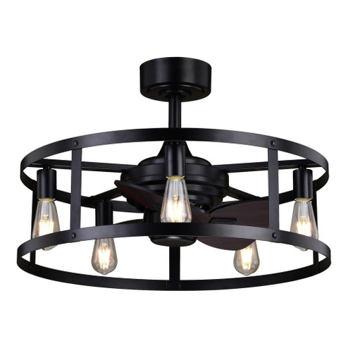 Akron 25-in. Ceiling Fan Black (51|F0105)