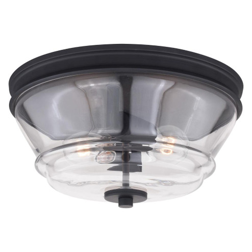 Toledo 13 in. W Flush Mount Matte Black (51|C0232)