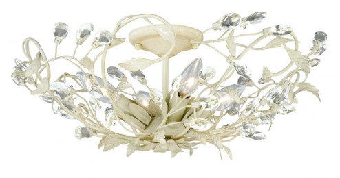 Jardin 19-in Semi Flush Ceiling Light French Cream (51|C0024)