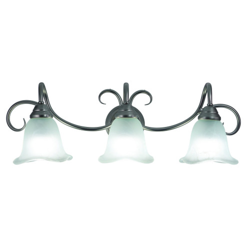 Bella 3 Light Brushed Nickel Bathroom Vanity Fixture (51|BL-VLD003BN)