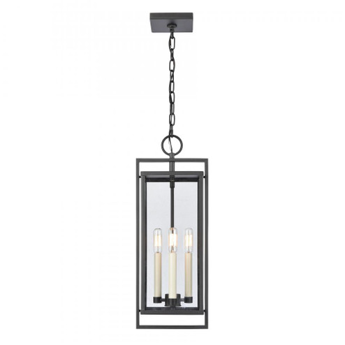 Gladwyn 22.75'' High 3-Light Outdoor Hanging Light - Matte Black (91|90004/3)