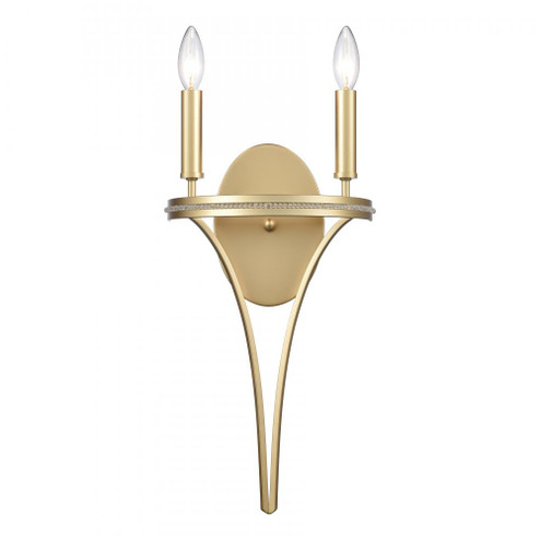 Noura 20'' High 2-Light Sconce - Champagne Gold (91|69480/2)