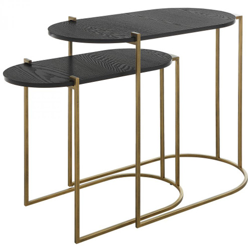 Uttermost Aztec Wood Nesting Tables Set/2 (85|22882)