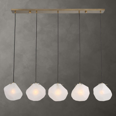 Uttermost Geodesic 5 Light Linear Pendant (85|21577)