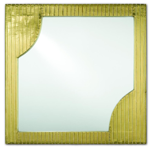 Morneau Brass Square Mirror (92|1000-0040)