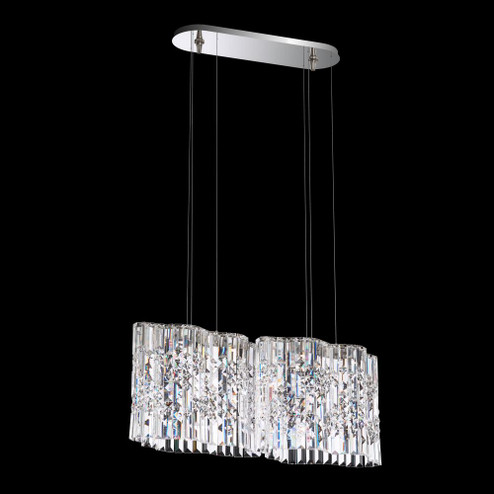 Selene 30in LED 3000K 120V Pendant in Stainless Steel with Clear Optic Crystal (168|SPU130N-SS1O)