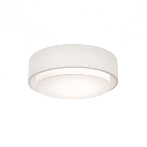 Sanibel 18'' Med Base Flush Mount - LW w/ LW (1|SAF1824MB-LW)