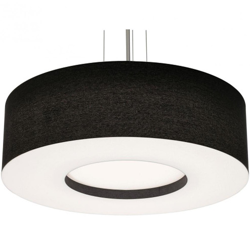 Montclair 30'' LED Pendant,120-277V,5 CCT,SN w/ BK (1|MCP3044L5AJUDSN-BK)