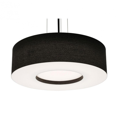 Montclair 24'' LED Pendant,120-277V,5 CCT,BK w/ BK (1|MCP2432L5AJUDBK-BK)