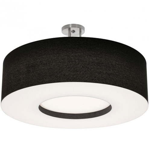 Montclair 30'' LED Ceiling,120-277V,5 CCT,SN w/ BK (1|MCF3044L5AJUD-BKSF)