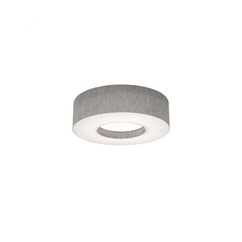 Montclair 12'' Med Base Flush Mount - GY w/ (1|MCF1214MB-GY)