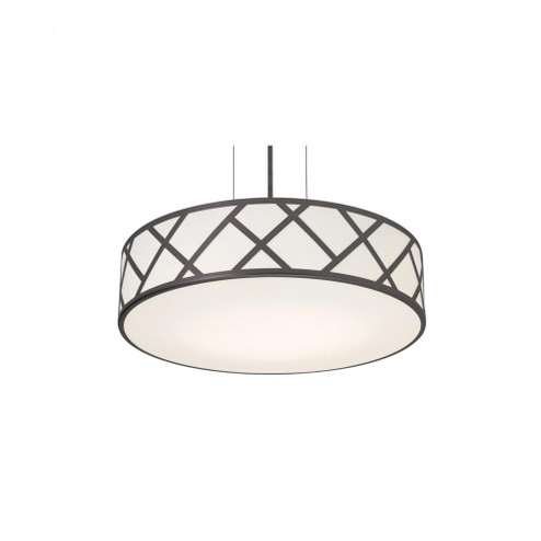 Haven 17'' LED Pendant - 30W 120-277V - Black (1|HVNP17LAJUDBK)