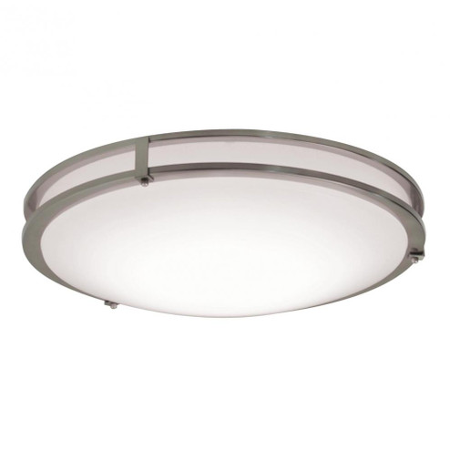 Carlisle 19'' LED Flush,120V, 5AJ CCT,Batt (1|CAF142400L5AJD1-BB)