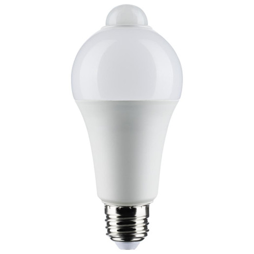 12 Watt A19 LED; White; 5000K; 1050 Lumens; 120 Volt; PIR Sensor; Non-Dimmable (27|S11446)
