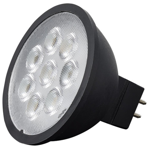 6.5 Watt MR16 LED; Black Finish; 3000K; GU5.3 Base; 500 Lumens; 12 Volt (27|S11398)