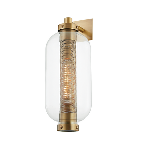 Atwater Exterior Wall Sconce (52|B7032-PBR)
