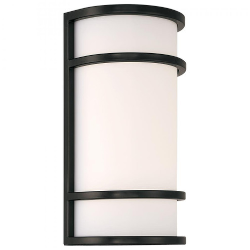 Dual Voltage Outdoor LED Wall Mount (7|20105LEDMG-BL/ACR)