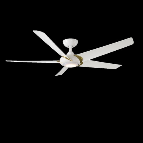 Lucid Downrod ceiling fan (7200|FR-W2304-62L27SBMW)