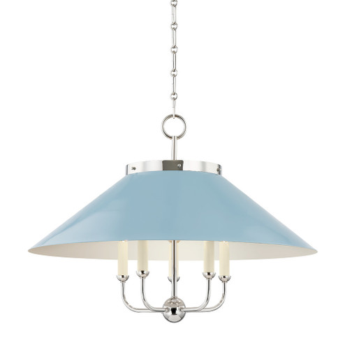 CLIVEDON Chandelier (57|MDS1403-PN/BB)