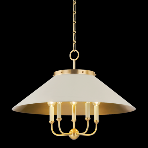 5 LIGHT CHANDELIER (57|MDS1403-AGB/OW)