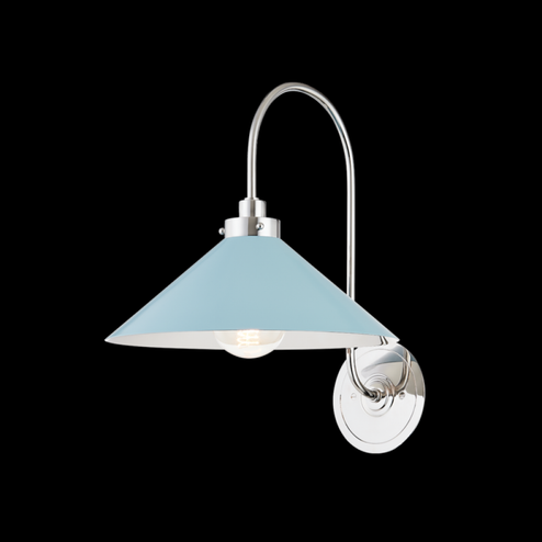 1 LIGHT SCONCE (57|MDS1400-PN/BB)